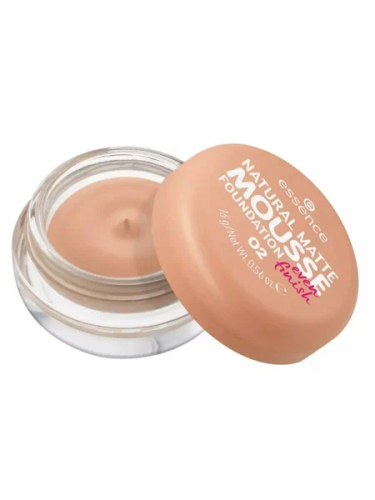 ESSENCE основа тональная мусс natural matte mousse foundation т.02